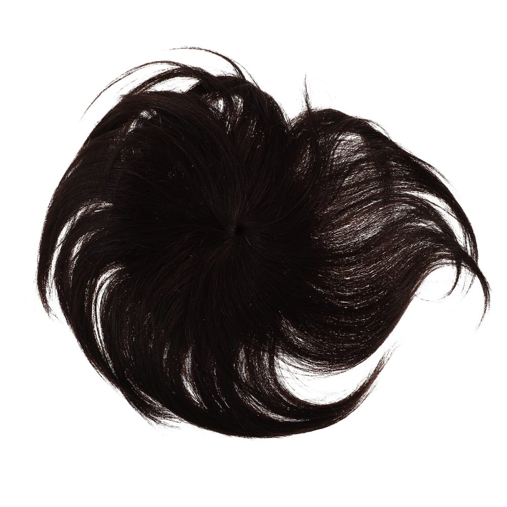Healeved Fake Hair Bangs Clip Hair Fringe Deep Synthetic Hairpiece for Women Comfortable Daily Wear Stylish Design Face Shape