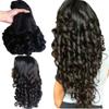 13x4 Lace Front Wigs Human Hair Glueless Wigs Human Hair Pre Plucked with Baby Hair Human Hair for Black Women Bouncy Curl Wig Natural Color (150% Density, 24inch) view 2