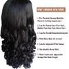 13x4 Lace Front Wigs Human Hair Glueless Wigs Human Hair Pre Plucked with Baby Hair Human Hair for Black Women Bouncy Curl Wig Natural Color (150% Density, 24inch) view 3