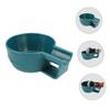 FRCOLOR Men Shaving Bowl Shaving Cream Bowl Lather Skincare Bubble Plastic Large Handle for Safe Grip view 3