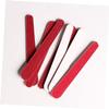 LOORGVEL 100pcs Professional Nail Art Tool Wooden Nail Files Buffer Block Sanding Blocks Art Supplies for French Manicure view 2