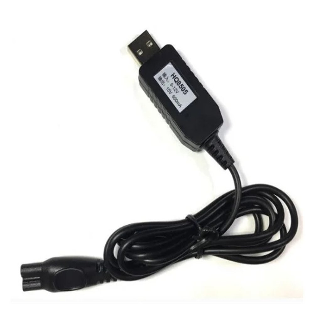 15V 5.4W Wall Plug AC Power Razor Charge Adapter Compatible for PhilipsCompatible for Norelco HQ8505 HQ8500 HQ560 HQ586 HQ568 HQ7740 HQ7141 HQ7142 Shaver(Only USB Cable)