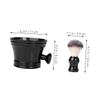 CALLARON Male Shaving Accessories Beard Brush Shaving Bowl Kit for Beard and Mustache Care view 2