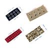 Women Hollow Out Eyelets Elastic Headband,Stretchy Casual Hair Accessory for Girls,Studded Headband Punk Style Rivet (NO.4, One size) view 2