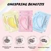 3-in-1 Eye Mask & 24 Pairs of Gold Under Patches Gift Box - Deeply Lighten Dark Circles, Fight Puffy Eye Bags, Smooth Fine Lines, Tighten Eye Area - Single Party, Birthday, Bridesmaid Love Gift Box view 4