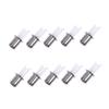 OUNONA 10PCS Electric Nose Hair Trimmer Replacement Heads Stainless Steel Blades for Efficient Hair Removal Compatible Household Nose Clippers view 1