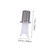 OUNONA 10PCS Electric Nose Hair Trimmer Replacement Heads Stainless Steel Blades for Efficient Hair Removal Compatible Household Nose Clippers view 2