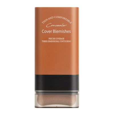 2 In 1 Foundation Stick With Brush Lightweight Double Head Foundation Make-Up Stick (05)