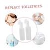 OATIPHO 4pcs Face Cleansing Brush with Bubble Bottles and Transparent Makeup Dispenser Manual Facial Brush for Gentle Exfoliation and Skin Care view 3