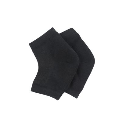 DEARMAMY 3Pcs Moisturizing Gel Heel Sleeves for Dry Cracked Skin Open Toe Design for Breathability Washable and Foot Care Socks for Men and Women