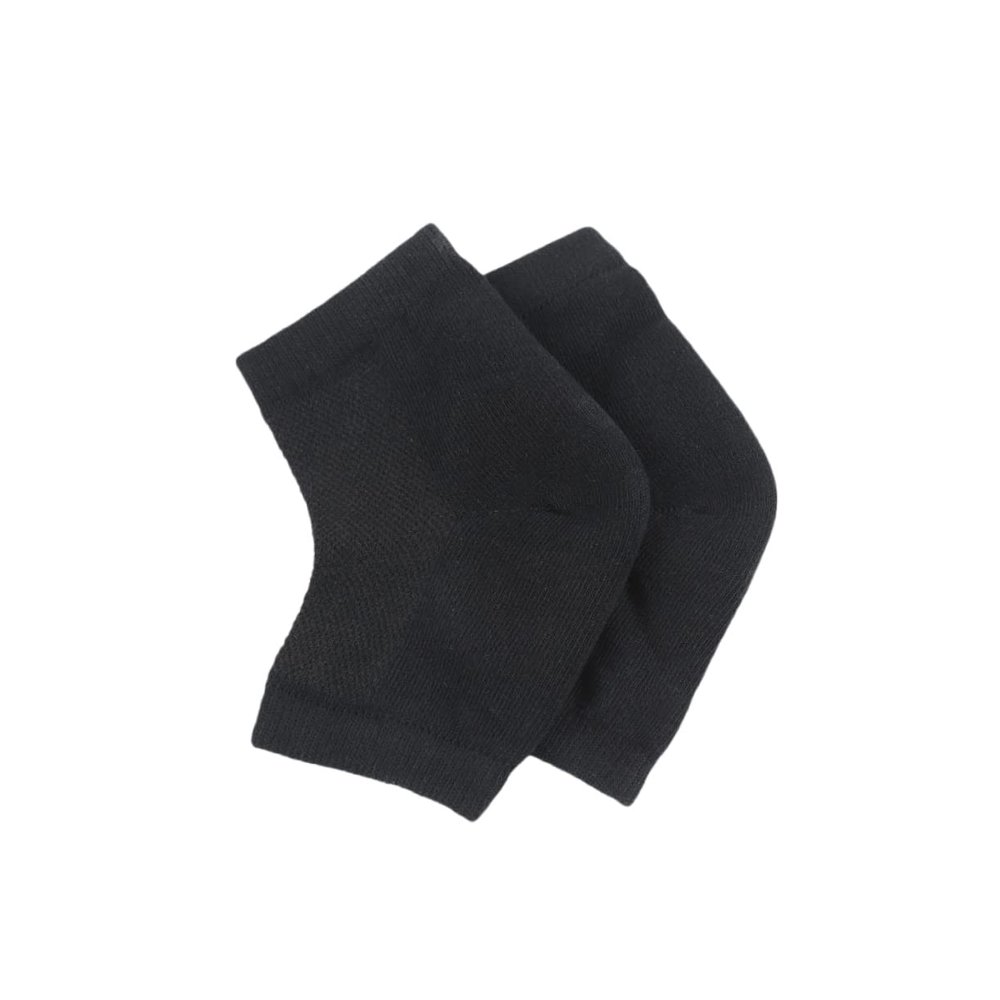 DEARMAMY 3Pcs Moisturizing Gel Heel Sleeves for Dry Cracked Skin Open Toe Design for Breathability Washable and Foot Care Socks for Men and Women