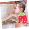 Healeved 4pcs Fruit Decor Bath Sponges Set Scrubber Sponge Bath Balls for Boys and Girls Exfoliating Balls view 4