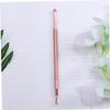 NOLITOY Nail Art Cuticle Pusher Remover Tool 1 Piece Rose Gold Precision Gel Polish Scraper for Manicure Pedicure for Home Professional Use view 3