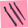DEARMAMY 3pcs Professional Eyebrow Razor Kit Portable Trimmer Set Cover Easy to Clean for Travel view 3