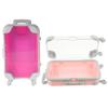 ARTSEWPLY 2pcs Travel Makeup Bags Makeup Storage Box Eyelash Container Portable Beauty Organizer for Women Compact Stylish view 1