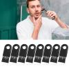 8 PCS Shaver Cleaning Brush Set for Electric Hair Clippers Black Shaver Nylon Brush Cleaning Electric Shaver Brushs Nylon Hair Brushs Set Hair Remover for Household Cleanings view 4