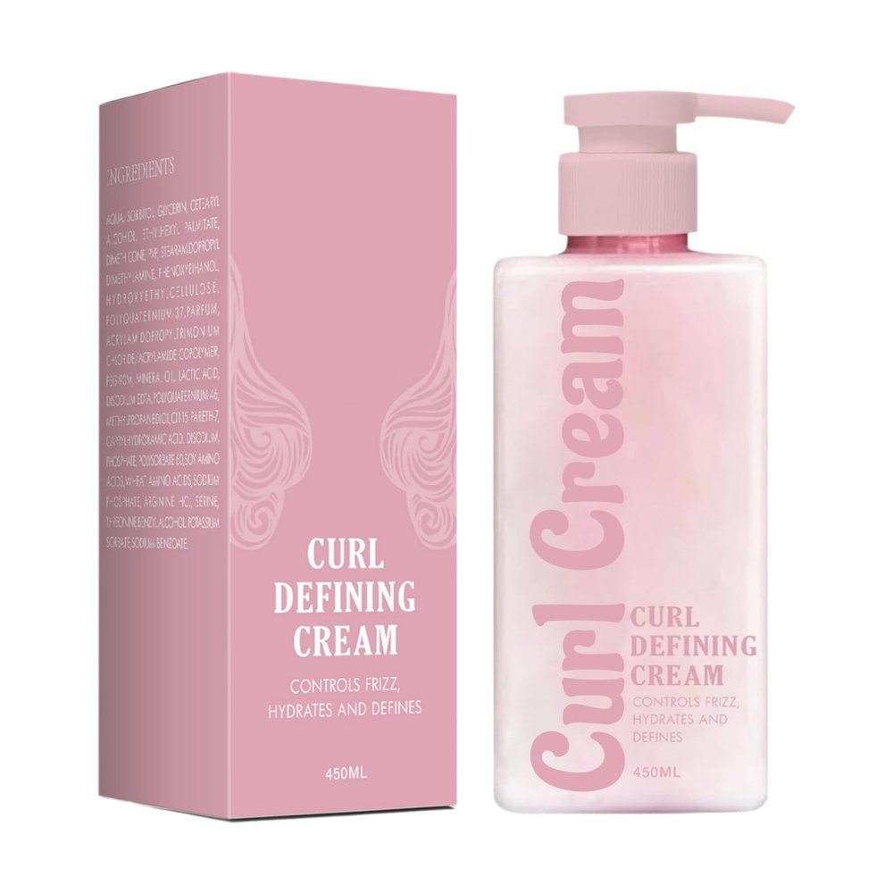 15.22 Fl Oz Curl Defining Cream | Upgrade Curl Cream for Curly & Wavy Hair - Anti Frizz, Moisturizing, Smoothing (1pc, 15.22 Fl Oz)