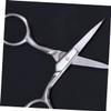 DEARMAMY Stainless Steel Eyebrow Scissors and Nose Hair Trimmer Set 2-Piece Facial Hair Grooming Kit for Men and Women Precision Blades view 2