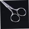 DEARMAMY Stainless Steel Eyebrow Scissors and Nose Hair Trimmer Set 2-Piece Facial Hair Grooming Kit for Men and Women Precision Blades view 4