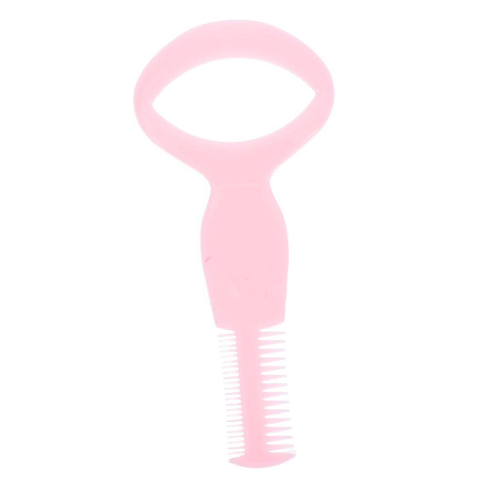 WOFASHPURET Mascara Applicator Guard Tool Plastic Eyelash Comb Eyebrow Shaper Random