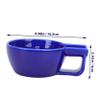 DECORNIJIA 1Pc Durable Ceramic Shaving Bowl Simple Shaving Bowl for Men Capacity Foaming for Home Use Practical and Reliable view 2