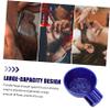 DECORNIJIA 1Pc Durable Ceramic Shaving Bowl Simple Shaving Bowl for Men Capacity Foaming for Home Use Practical and Reliable view 4