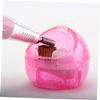 BIUDECO 1pc Nail Drill Head Cleaner Brush Ergonomic Splashing Nylon Brush for Cleaning of Nail Drill Heads Lightweight Portable for Home Salon Use view 2