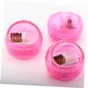 BIUDECO 1pc Nail Drill Head Cleaner Brush Ergonomic Splashing Nylon Brush for Cleaning of Nail Drill Heads Lightweight Portable for Home Salon Use view 3