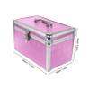 Ciieeo Storage Bin Lockable Trunk Case Aluminum Storage Box Portable Tool Case Cosmetic view 2