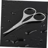 HONMEET Stainless Steel Eyebrow Scissors Precision Grooming Trimmer for Facial Hair Nose Hair and Eyebrows Safe for Men and Women for Personal Care view 4