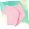 CALLARON 3pcs Moisturizing Gel Heel Sleeves for Cracked Skin Open Toe Design Soft Breathable for Men and Women for Dry Feet and Heel Care view 4