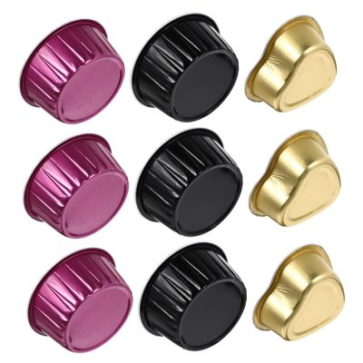 SAFIGLE 6pcs Hair Removal Waxing Bowl Aluminum Foil Melting Bowls Wax Warmer Waxing Supplies for Body Face Nose Underarm