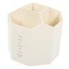SOLUSTRE Rotating Makeup Brush Holder Organizer Lid Dustproof Cosmetic Storage for Desk Large Capacity Makeup Brush Organizer for Vanity Suitable for Professional and Home Use view 1