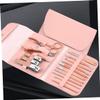 Beavorty Rose Gold 16-Piece Nail Clippers Set Nail File Manicure Tools for Home Use Portable Travel Kit for Fingernail and Toenail Care view 2