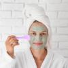 12 PCS Random Color Beauty Spatula 4.92" 1.02" Skin Care Spatula Face Mask Plastic Spoon Cosmetic Spatulas for Creams Facial Cream Spoon Disposable Makeup for Lotions DIY Facemask Mixing Sampling view 4