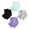 DECORNIJIA 4pairs Gel Heel Socks for Moisturizing and Open Toe Design Suitable for Daily Use for -Standing High Heel Comfort Foot view 1