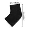 DECORNIJIA 4pairs Gel Heel Socks for Moisturizing and Open Toe Design Suitable for Daily Use for -Standing High Heel Comfort Foot view 2