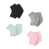 Beavorty 4pairs Gel Heel Socks for Moisturizing and Repair Open Toe Design Comfortable and Breathable Suitable for Long and High Heel Wearers view 1