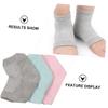 Beavorty 4pairs Gel Heel Socks for Moisturizing and Repair Open Toe Design Comfortable and Breathable Suitable for Long and High Heel Wearers view 2