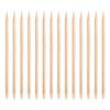 DEARMAMY 100pcs Nail Boards Cuticle Remover Tool Wood Stick Pusher for Professional Salons view 1