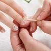 DEARMAMY 100pcs Nail Boards Cuticle Remover Tool Wood Stick Pusher for Professional Salons view 2