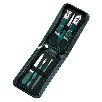 MVUYO 6 Piece Home Nail Clippers Complete Set Hollowing Spoon Nail Clippers Pedicure Manicure Nail Art Tools
