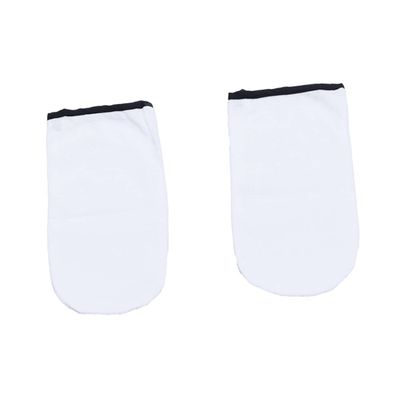 PartyKindom 2 Pairs Cotton Paraffin Wax Gloves for Hand Treatment Moisturizing Therapy Insulated Covers for Spa and Relaxation