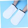 PartyKindom 2 Pairs Cotton Paraffin Wax Gloves for Hand Treatment Moisturizing Therapy Insulated Covers for Spa and Relaxation view 4