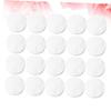 Beaupretty Compressed Cotton Face Towels 100pcs Mini Portable Disposable Towels for Traveling Outdoor and Hotel Use Soft Absorbent Compressed Wipes for Gentle Cleansing view 4
