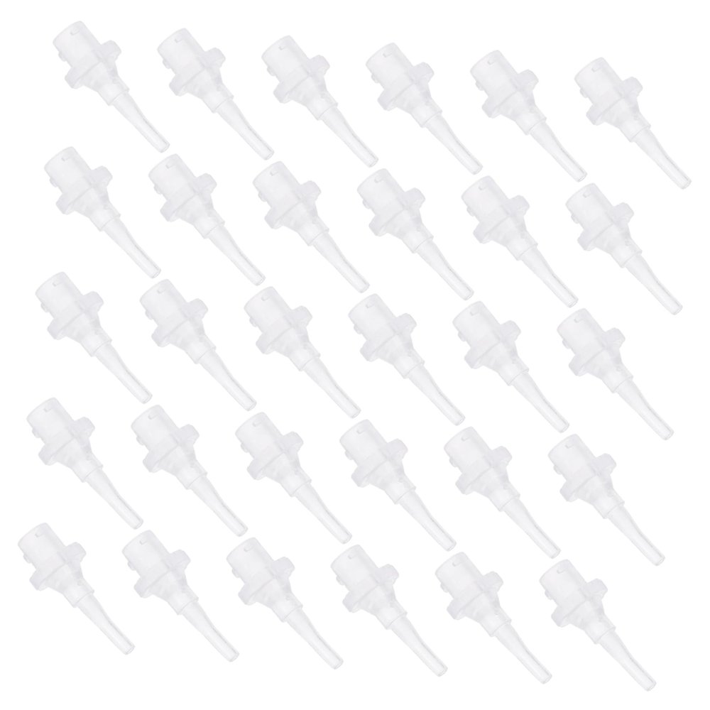 Ipetboom 30Pcs Ear Nozzles Premium Ear Washer Accessories High Grade Material for Ear Cleaning Smooth Surface for Use for Ear