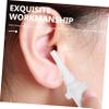 Ipetboom 30Pcs Ear Nozzles Premium Ear Washer Accessories High Grade Material for Ear Cleaning Smooth Surface for Use for Ear view 4