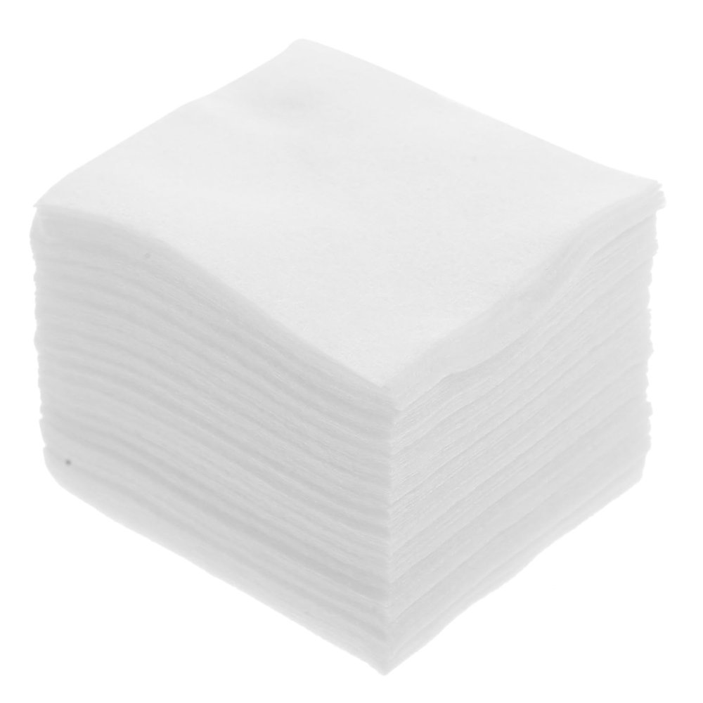 CALLARON 1000pcs Cosmetic Cotton Pads Plastic Box Packing Soft Non Woven Makeup Remover Pads for Easy Application and Gentle Cleansing Convenient and Skin Friendly Design
