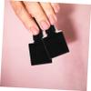 6 Pcs 10ml Empty Glass Gel Polish Bottles, Refillable Nail Art Containers view 4