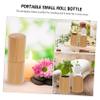 PartyKindom Wooden Essential Oil Bottle Aromatherapy Roller Portable Refillable Travel view 4